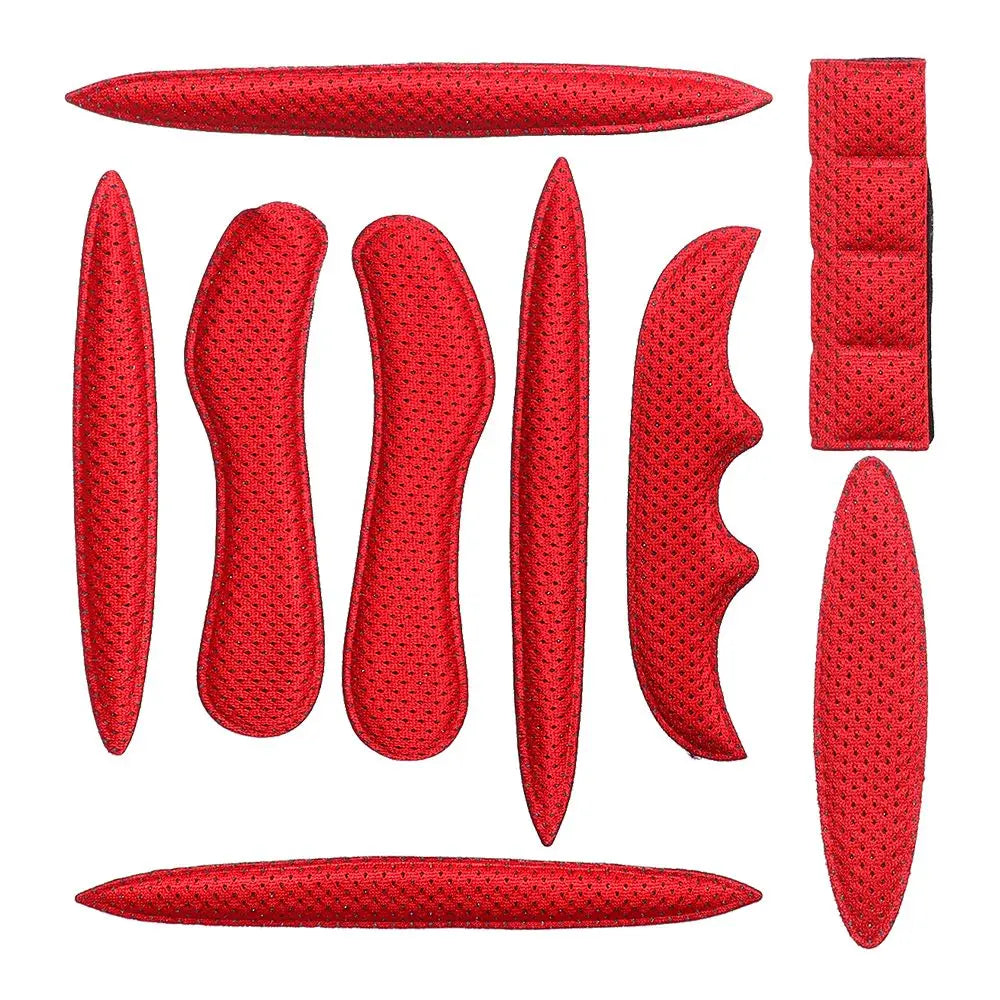 27-Piece Universal Foam Helmet Padding Kit – Sealed Sponge Replacement Pads for Motorcycle, Bicycle, and Outdoor Sports Helmets