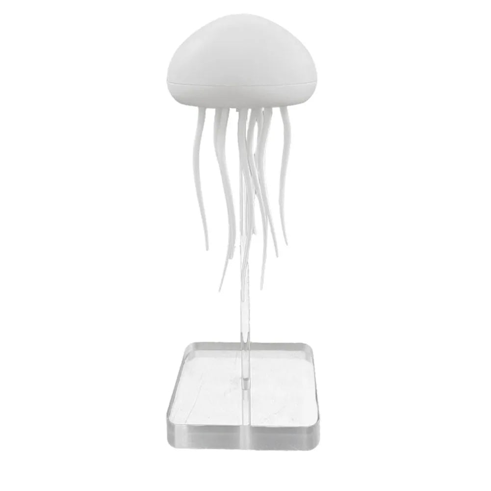 Voice-Controlled RGB Jellyfish Night Light – Gradient Bedside & Desk Lamp for Home or Office Decoration