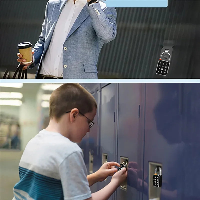 Smart Fingerprint Padlock – Keyless Biometric Security Lock with Password Access, Anti-Theft Protection, and TTLOCK/Tuya App Control