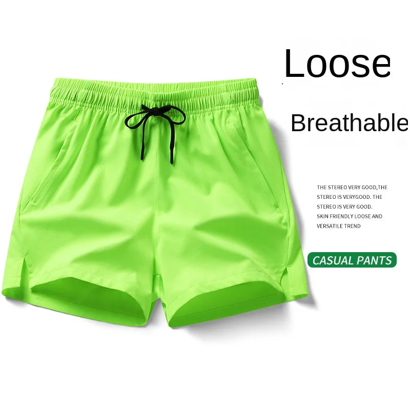 2024 Summer Trending 3-in-1 Sports Shorts – Unisex Running Pants with Zippered Pockets, Ideal for Couples