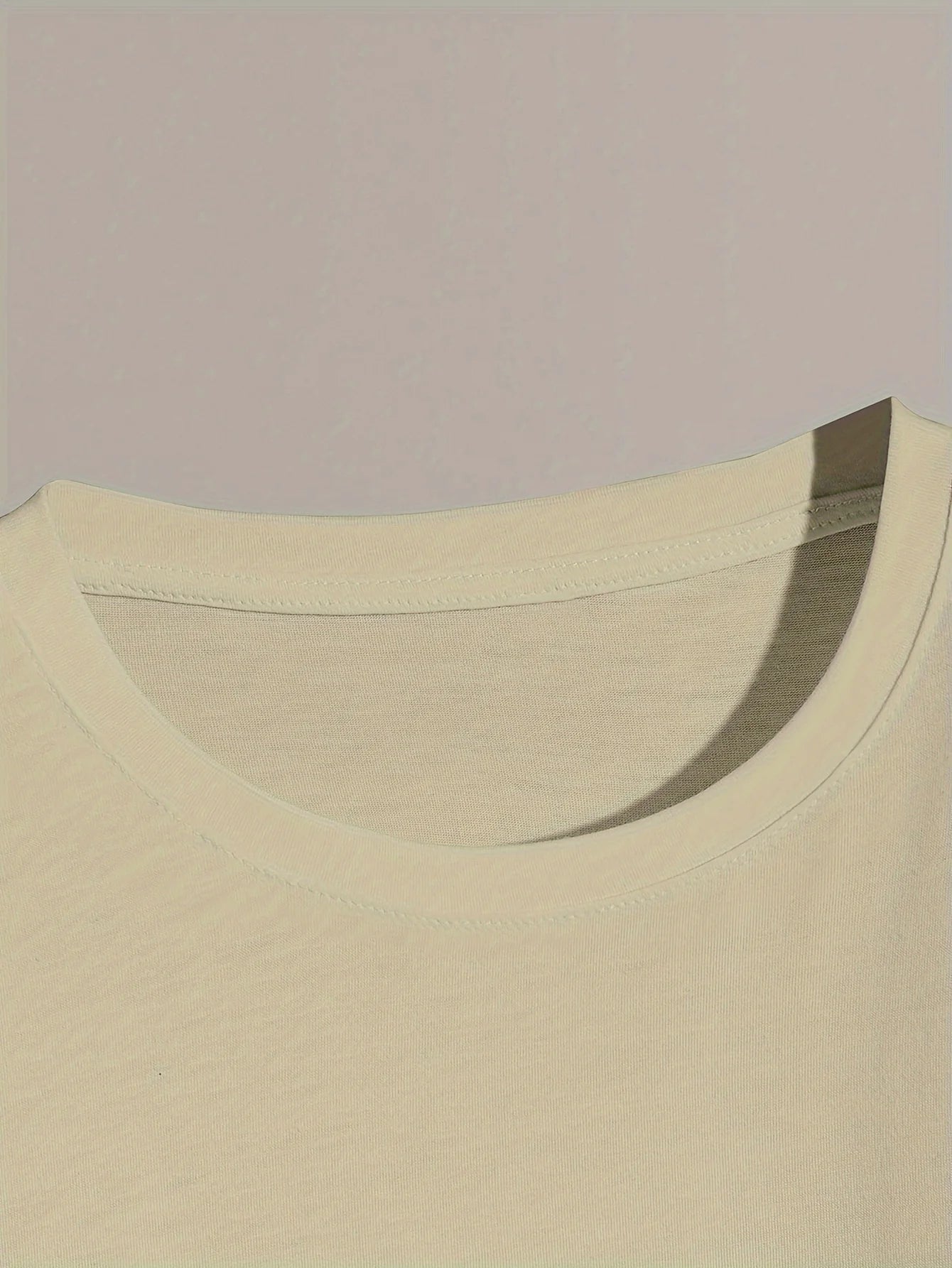 Men’s Summer Casual Crew Neck T-shirt with Unique Geometric Graphic Print — Short Sleeve Outdoor Top