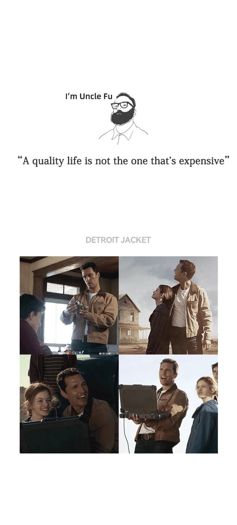 Maden Retro Interstellar J001 Canvas Detroit Hunting Jacket – Heavy-Duty Work Coat with Lapel Collar and Multiple Pockets