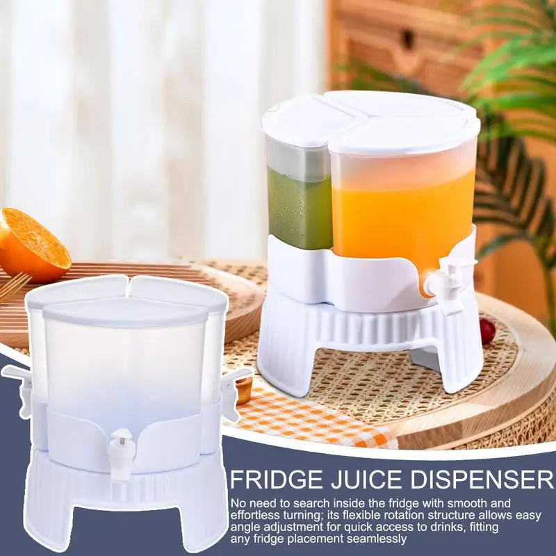Leakproof Refrigerator Juice Dispenser Pitcher – Cold Drink Storage Jug for Water, Tea, and Beverages