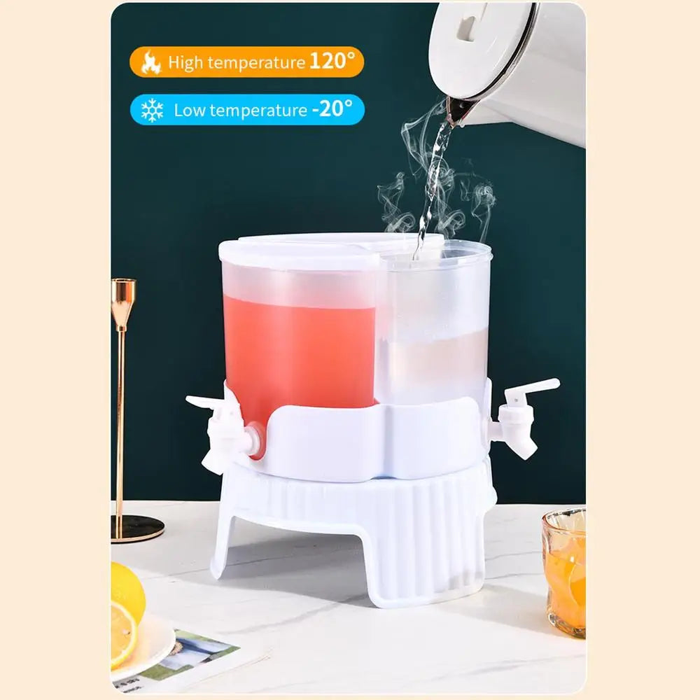 Leakproof Refrigerator Juice Dispenser Pitcher – Cold Drink Storage Jug for Water, Tea, and Beverages
