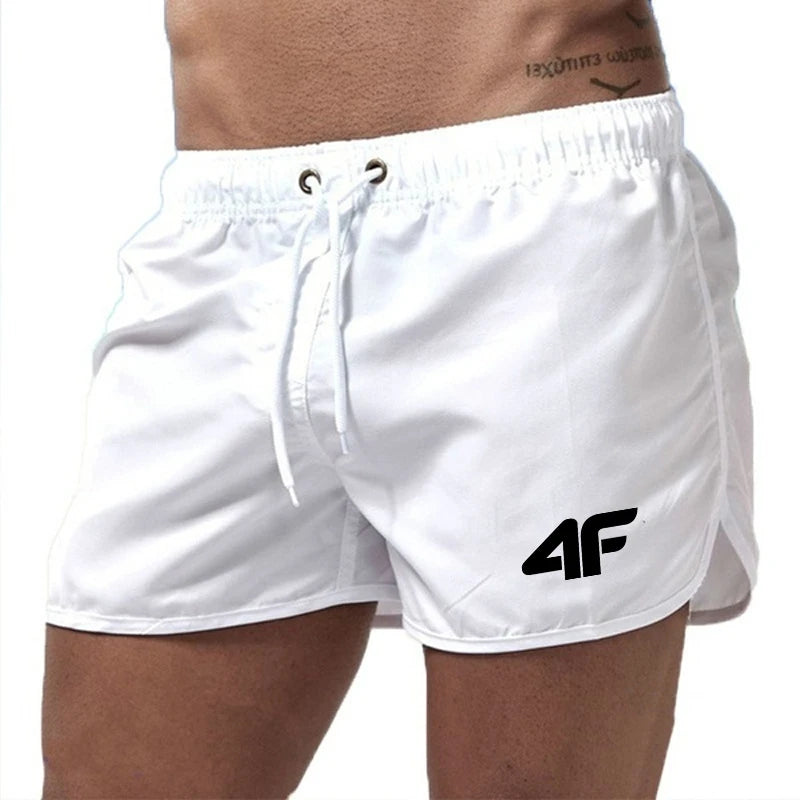 Men’s Quick-Dry Summer Beach Shorts 2025 – Swim Trunks, Gym Pants with Drawstring, Breathable Surf & Casual Daily Wear