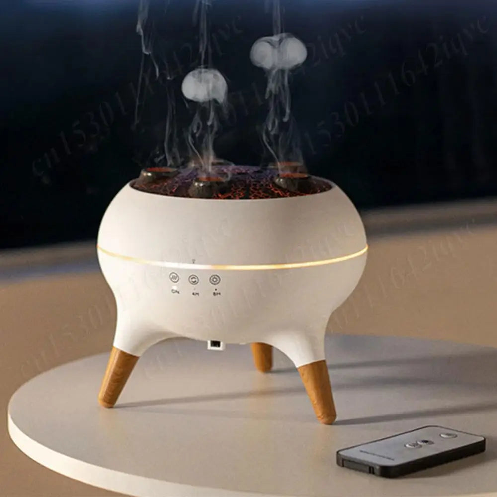 Color-Changing Jellyfish-Themed Air Humidifier & Aromatherapy Diffuser with LED Night Light – Ideal for Home, Bedroom, or Office