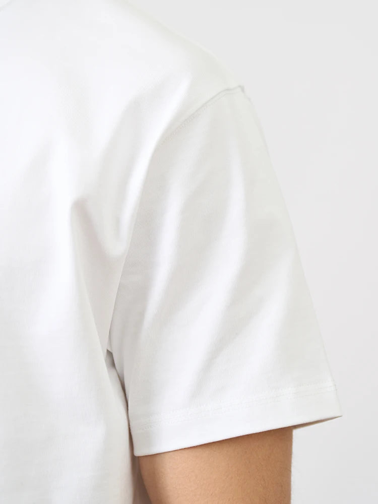 SIMWOOD 2025 Men’s Oversized 100% Cotton T-Shirt – Breathable & Comfortable Spring/Summer Top, 310gsm