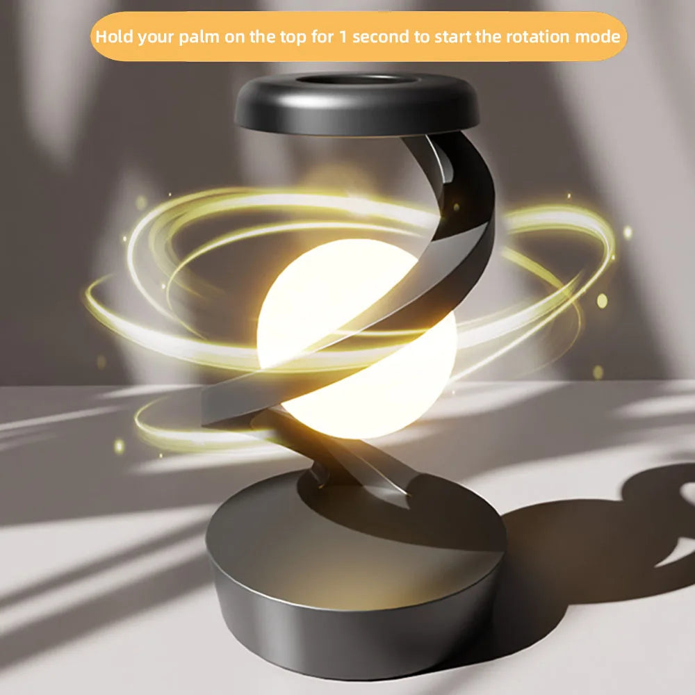 RGB Touch Night Lamp with Wireless Charging – Decorative Table Light for Bedroom, Bar, Hotel, and Gaming Room