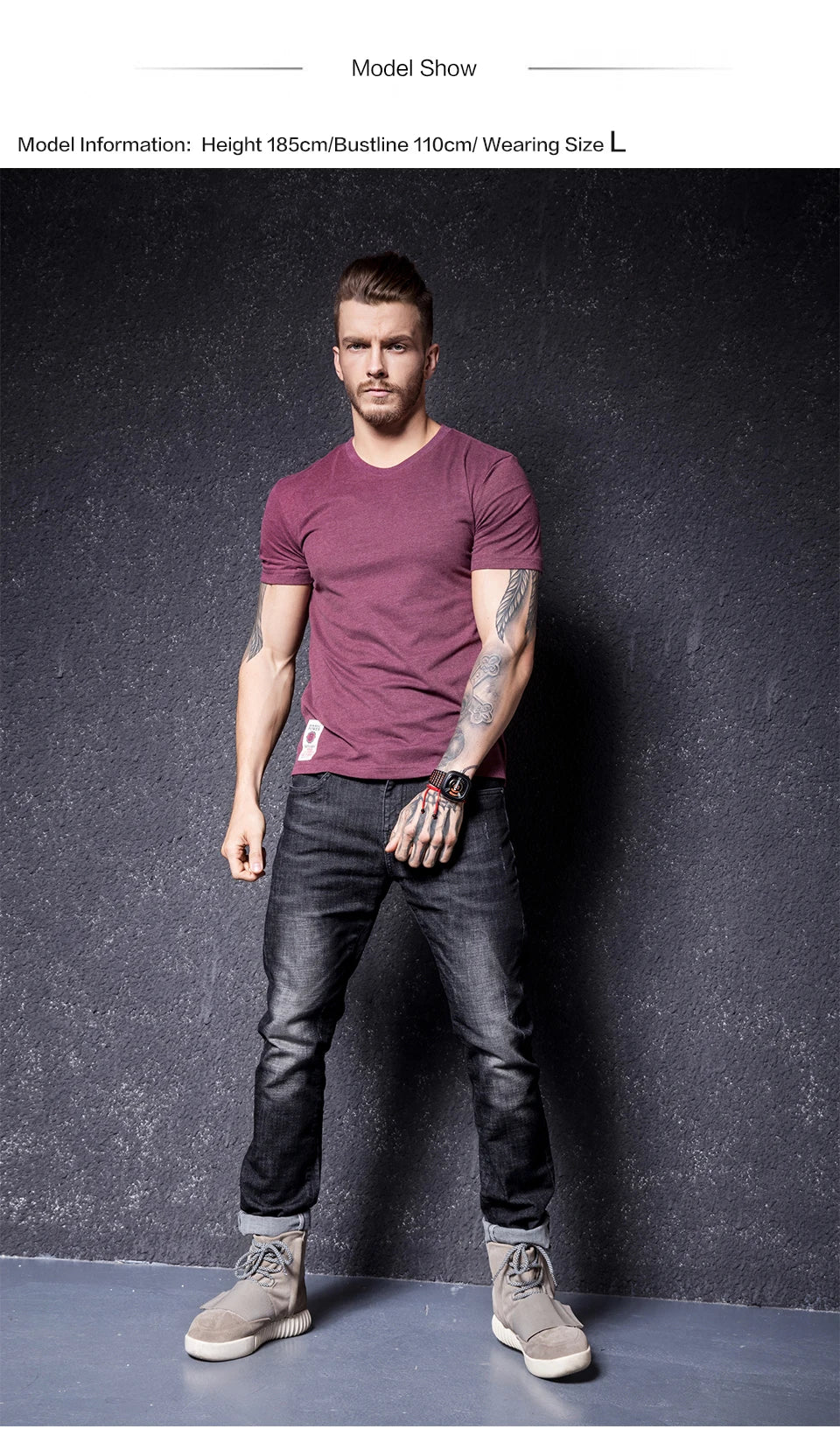 Men’s Classic Solid Cotton T-Shirt – Casual Basic O-Neck Tee – High-Quality Everyday Top 