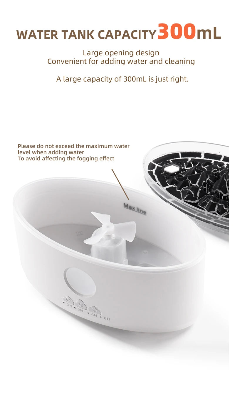 DC 24V Jellyfish-Inspired Electric Aroma Diffuser & Humidifier with RGB Lights and Remote Control for Home Use