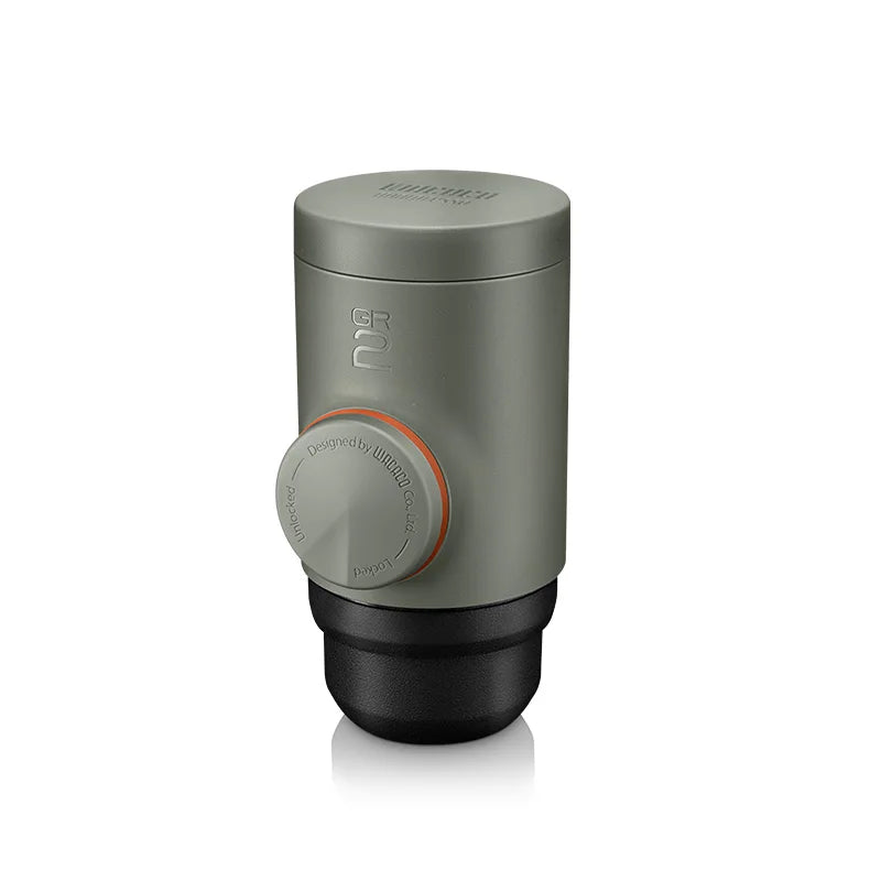 WACACO Minipresso GR2 Portable Espresso Maker – Outdoor Travel Coffee Machine Compatible with Ground Coffee – Ideal for Camping & Gifts