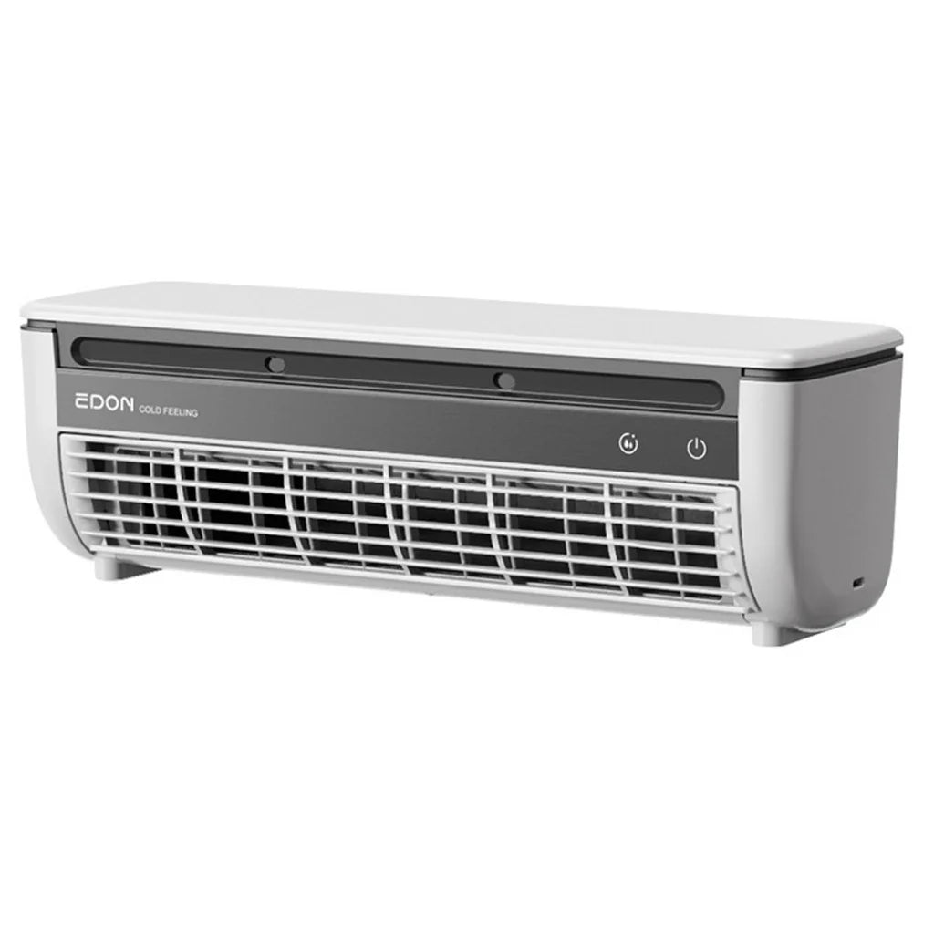 EDON E868 Wall-Mounted Leafless Air Cooling Fan – 20W Power, Quick Cooling, Easy Installation for Home & Kitchen