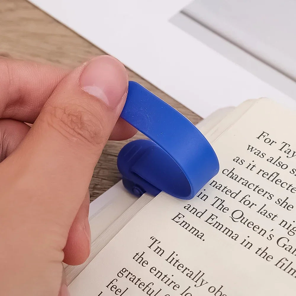 Colorful Automatic Page-Tracking Bookmarks Clip for Students, Women, and Office Use