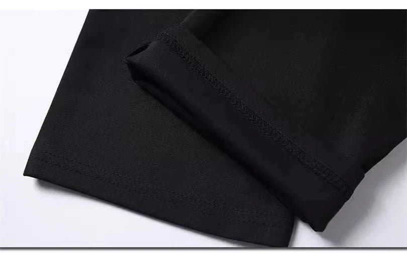 Men’s Stretch Slim-Fit Quick-Dry Suit Pants – Korean Style Straight Trousers for Office & Casual Wear (Spring/Autumn)