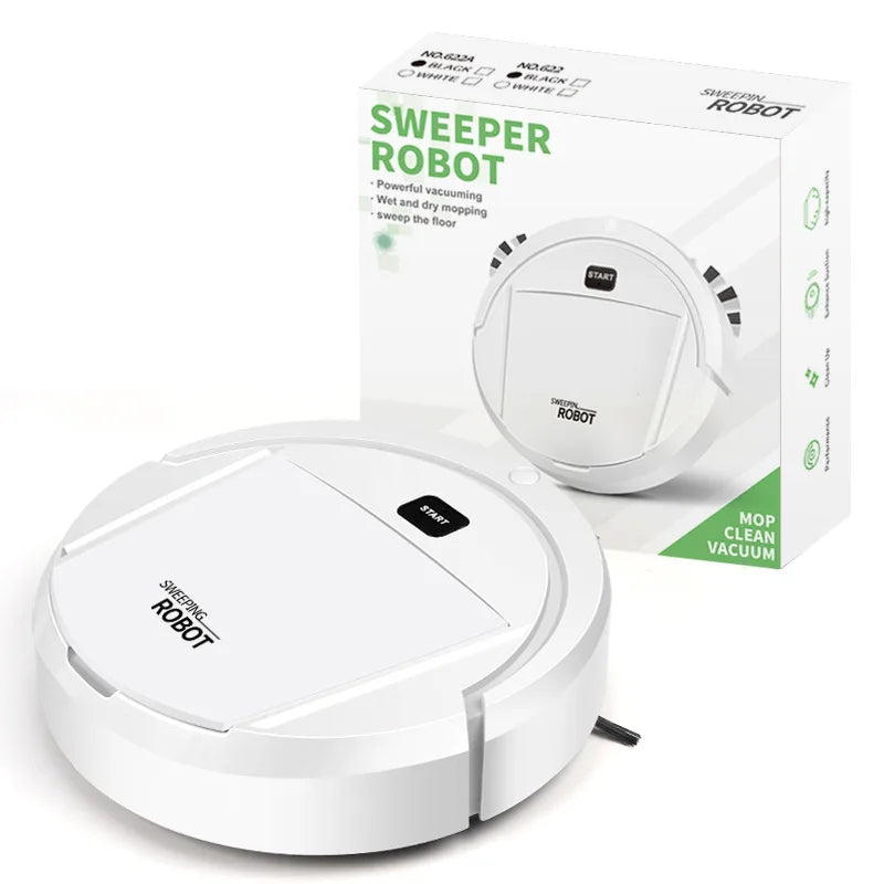 Smart Automatic Robot Vacuum Cleaner – Intelligent Dry & Wet Sweeping with Auto Charging for Home Use