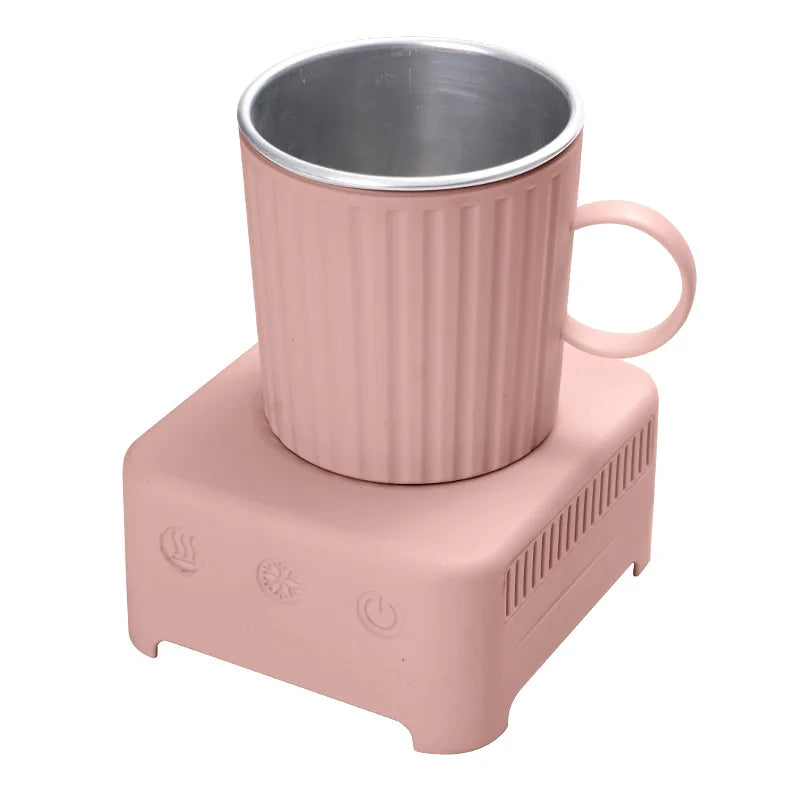 Portable Mini Electric Refrigerator – Instant Quick Cooling Drink Cooler for Home & Office