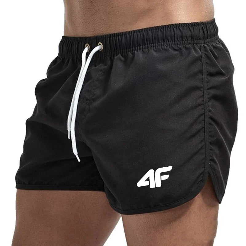 Men’s Quick-Dry Summer Beach Shorts 2025 – Swim Trunks, Gym Pants with Drawstring, Breathable Surf & Casual Daily Wear