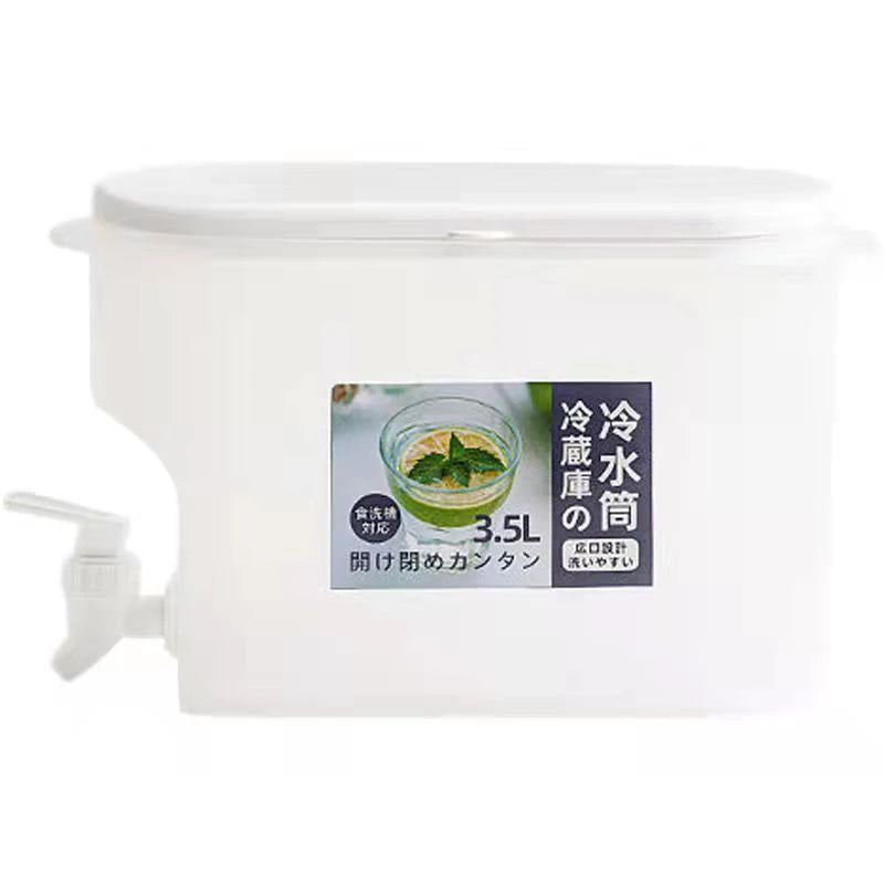 3.5L Water Jug with Tap – Outdoor Drink Dispenser for Cold Juices, Lemonade, and Beverages Storage