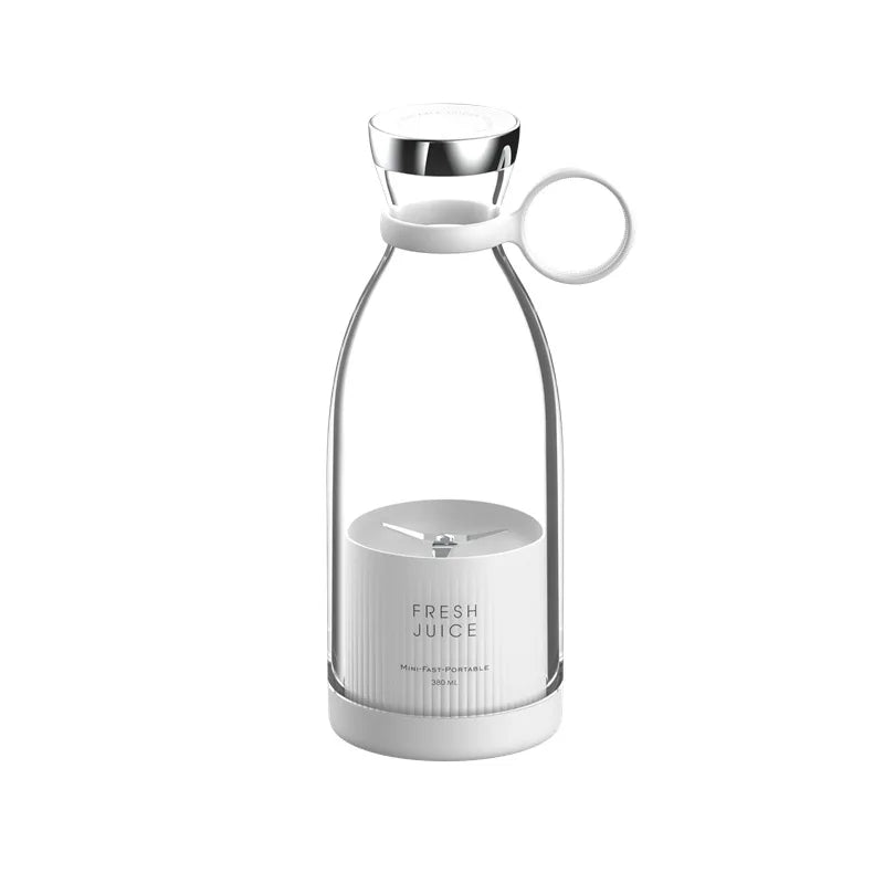 Portable Mini Electric Juicer Blender – USB Rechargeable Fruit Mixer & Multifunctional Smoothie Maker