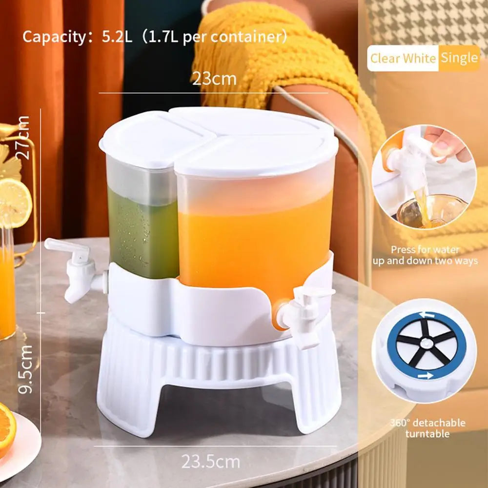Leakproof Refrigerator Juice Dispenser Pitcher – Cold Drink Storage Jug for Water, Tea, and Beverages