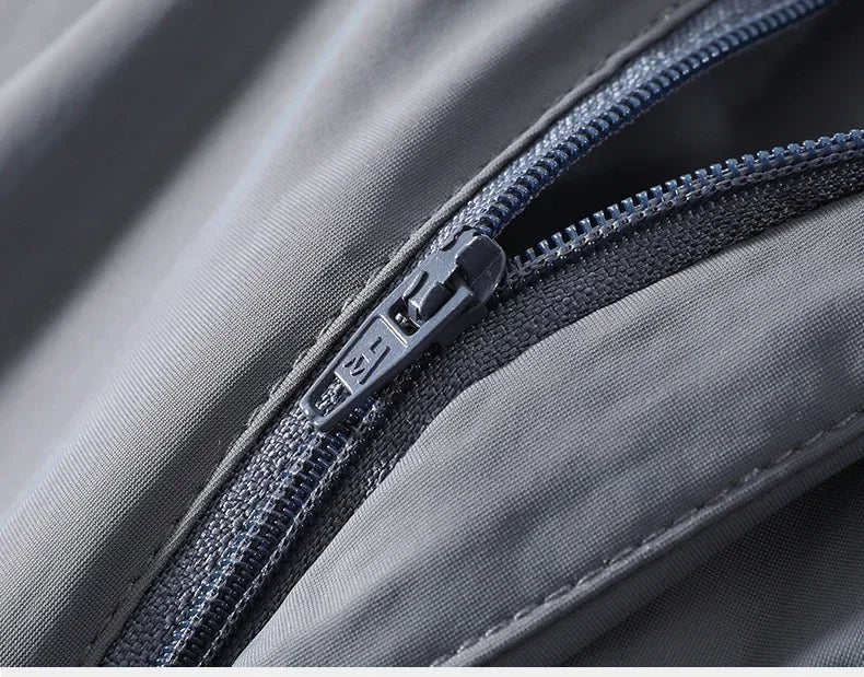 Men's Summer Lightweight Stretch Suit Pants – Slim Fit Korean Style Business Casual Trousers with Elastic Waist