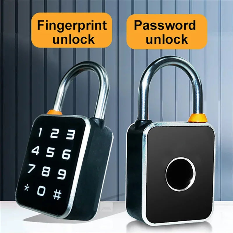 Smart Fingerprint Padlock – Keyless Biometric Security Lock with Password Access, Anti-Theft Protection, and TTLOCK/Tuya App Control