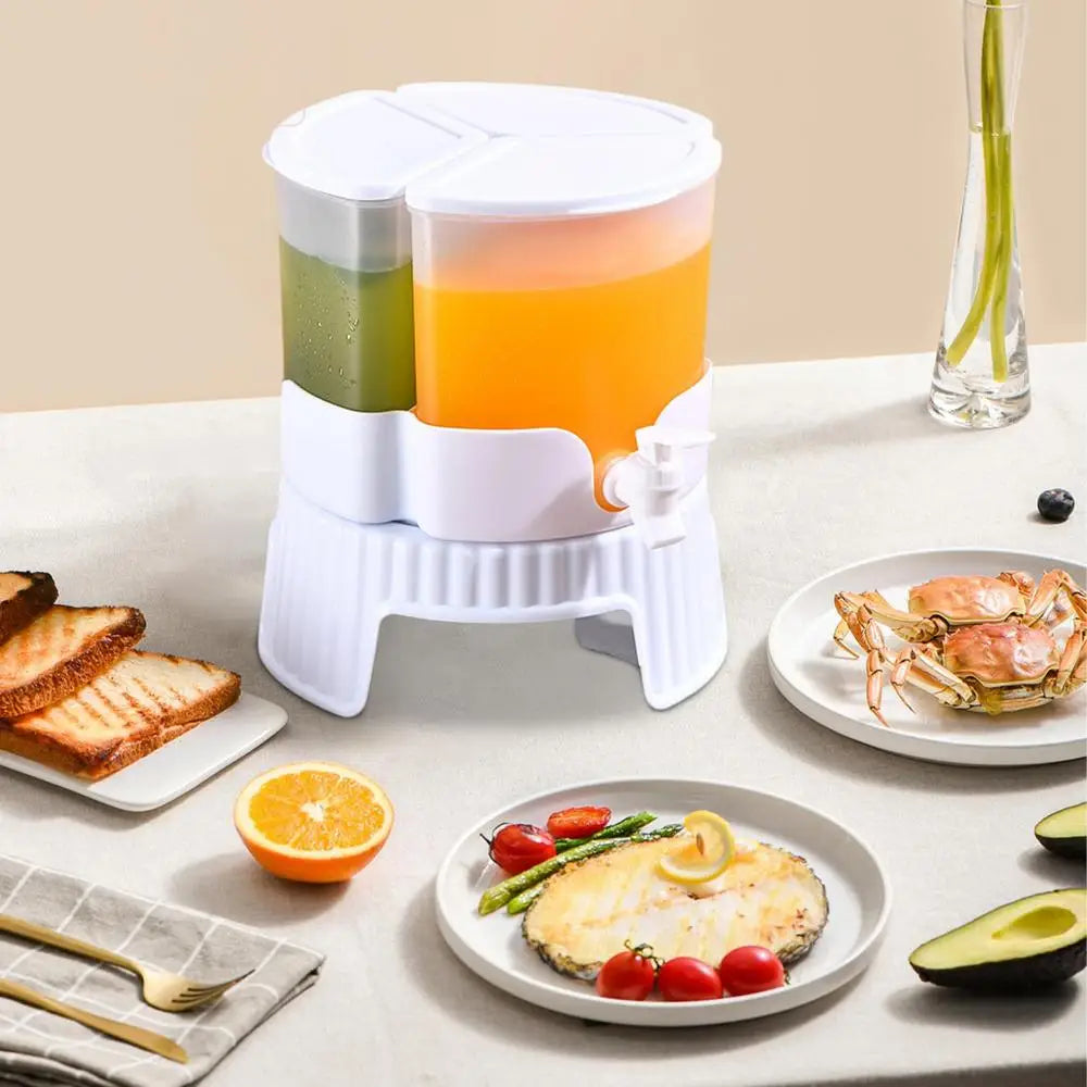 Leakproof Refrigerator Juice Dispenser Pitcher – Cold Drink Storage Jug for Water, Tea, and Beverages