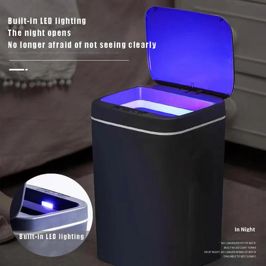 16L Smart Motion Sensor Trash Can – Touchless Automatic Garbage Bin with Lid for Kitchen & Bathroom, Waterproof Electric Wastebasket