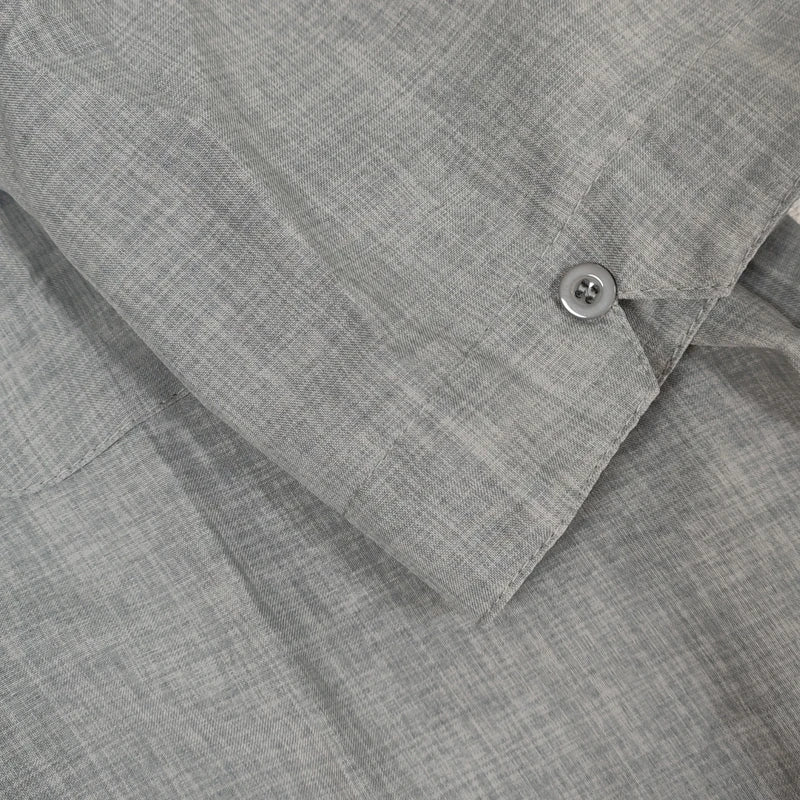 Men’s Summer Cotton Linen Short Sleeve Shirt – Casual & Formal Business Blouse, Lightweight Breathable Top