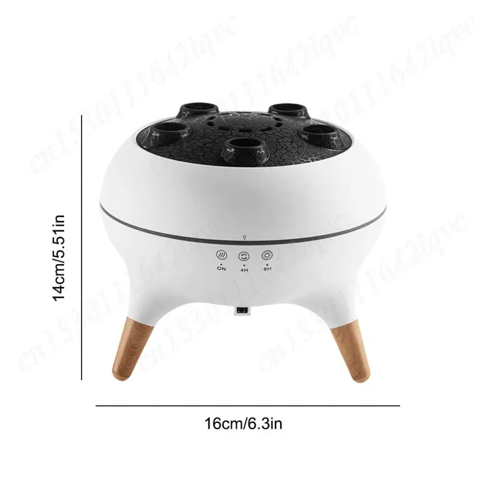 Color-Changing Jellyfish-Themed Air Humidifier & Aromatherapy Diffuser with LED Night Light – Ideal for Home, Bedroom, or Office