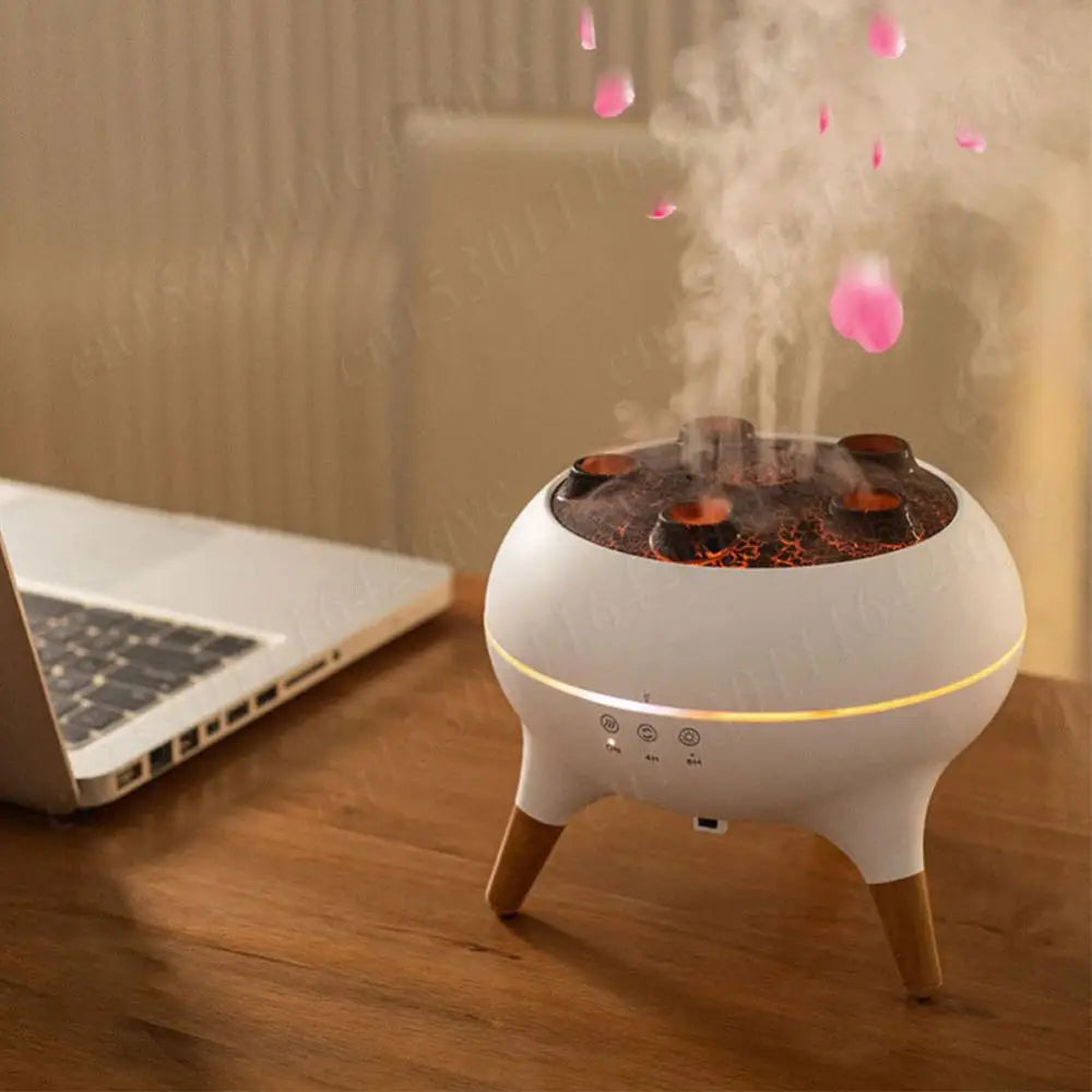 Color-Changing Jellyfish-Themed Air Humidifier & Aromatherapy Diffuser with LED Night Light – Ideal for Home, Bedroom, or Office
