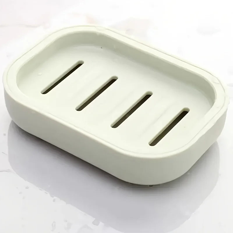 Multifunctional Soap Dish Holder – Hypoallergenic bath accessory suitable for bathroom and kitchen – Features self-draining design and is easy to clean.
