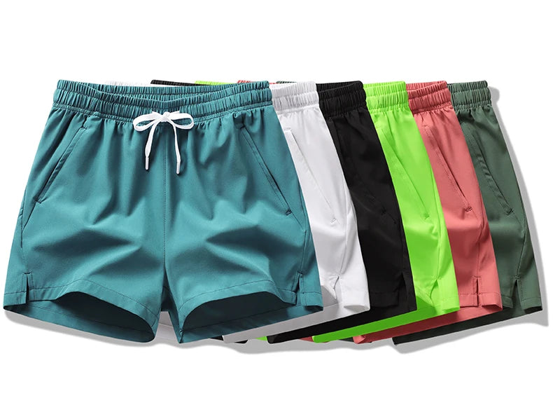 2024 Summer Trending 3-in-1 Sports Shorts – Unisex Running Pants with Zippered Pockets, Ideal for Couples