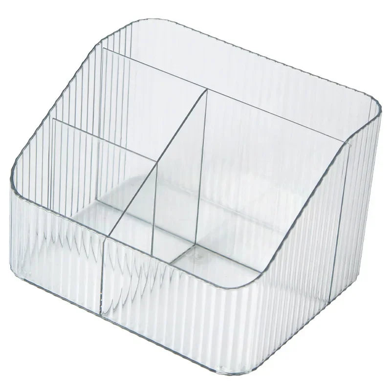 Desktop Cosmetic Organizer – Storage Box for Lipstick, Nail Polish, Jewelry, Brushes & Skincare Essentials