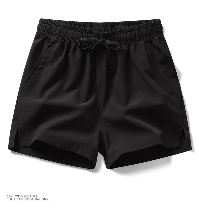 2024 Summer Trending 3-in-1 Sports Shorts – Unisex Running Pants with Zippered Pockets, Ideal for Couples