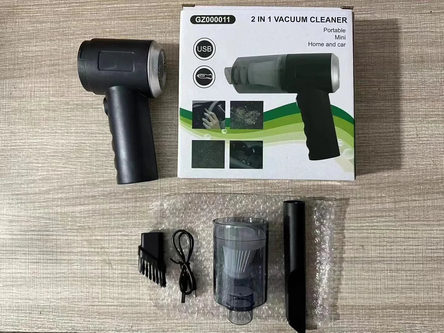 Cordless Wireless Car Vacuum Cleaner 6000Pa Strong Suction Handheld Vacuum for Home, Office, and Car Use