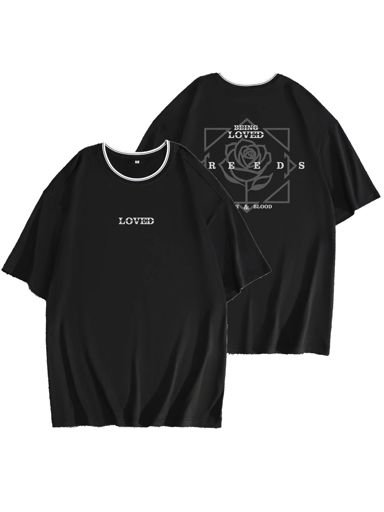 Men’s Summer Casual Crew Neck T-shirt with Unique Geometric Graphic Print — Short Sleeve Outdoor Top