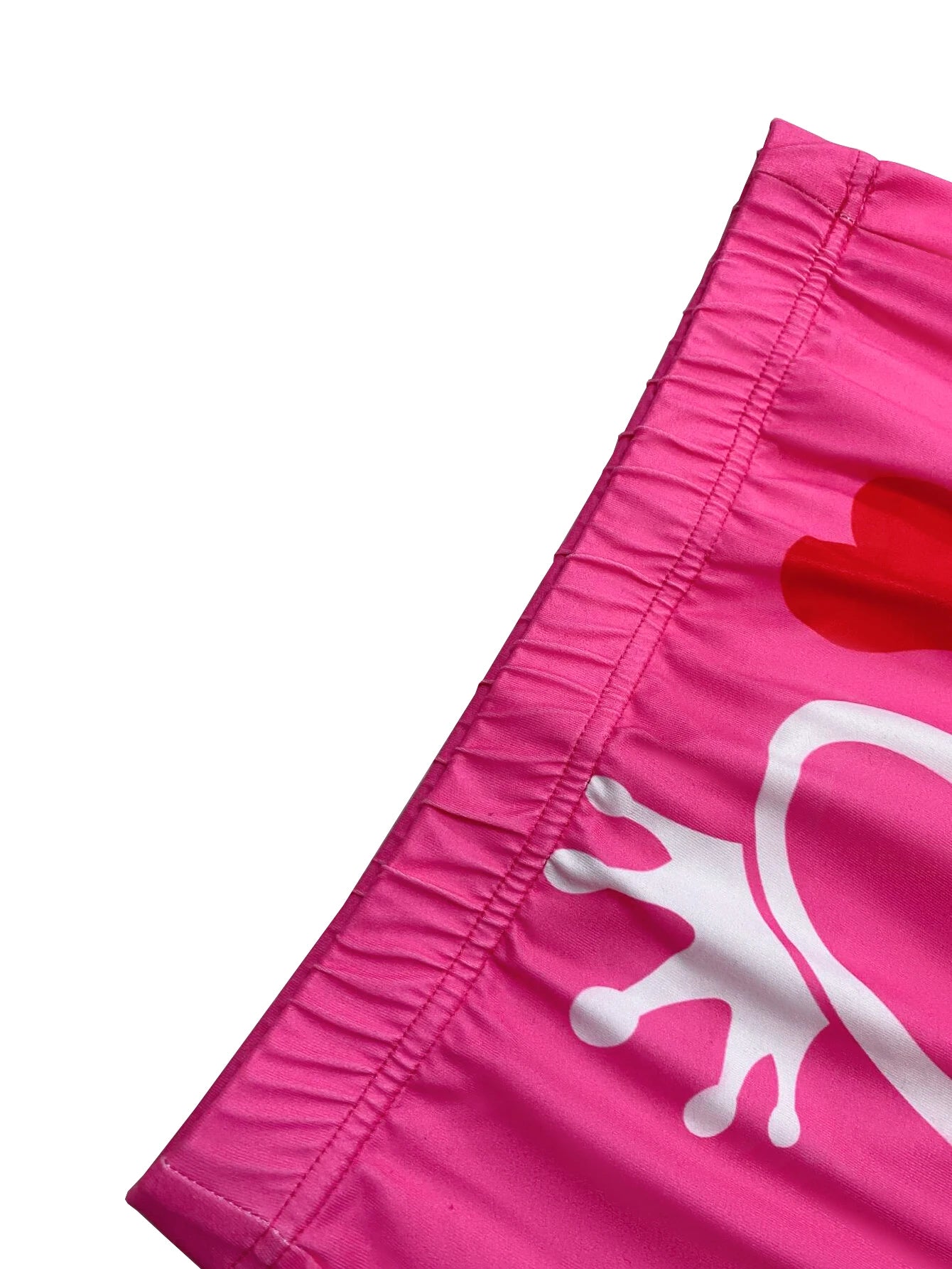 1890 Women's Summer Sports Shorts – European & American Style | Love Letter Print | Sexy Yoga & Fitness Wear