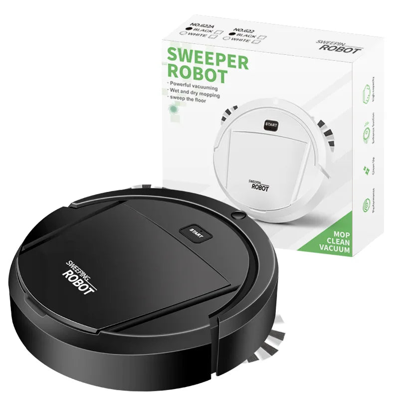 Smart Automatic Robot Vacuum Cleaner – Intelligent Dry & Wet Sweeping with Auto Charging for Home Use