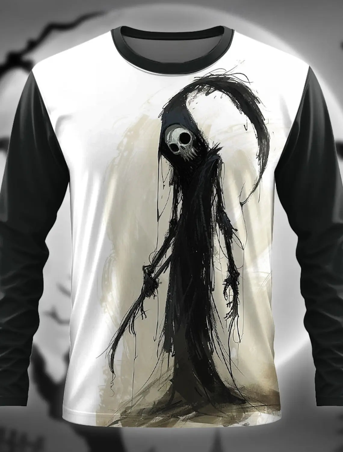 3D Printed Anime Character Long Sleeve T-Shirts for Men – Autumn Oversized O-Neck Sportswear Pullover
