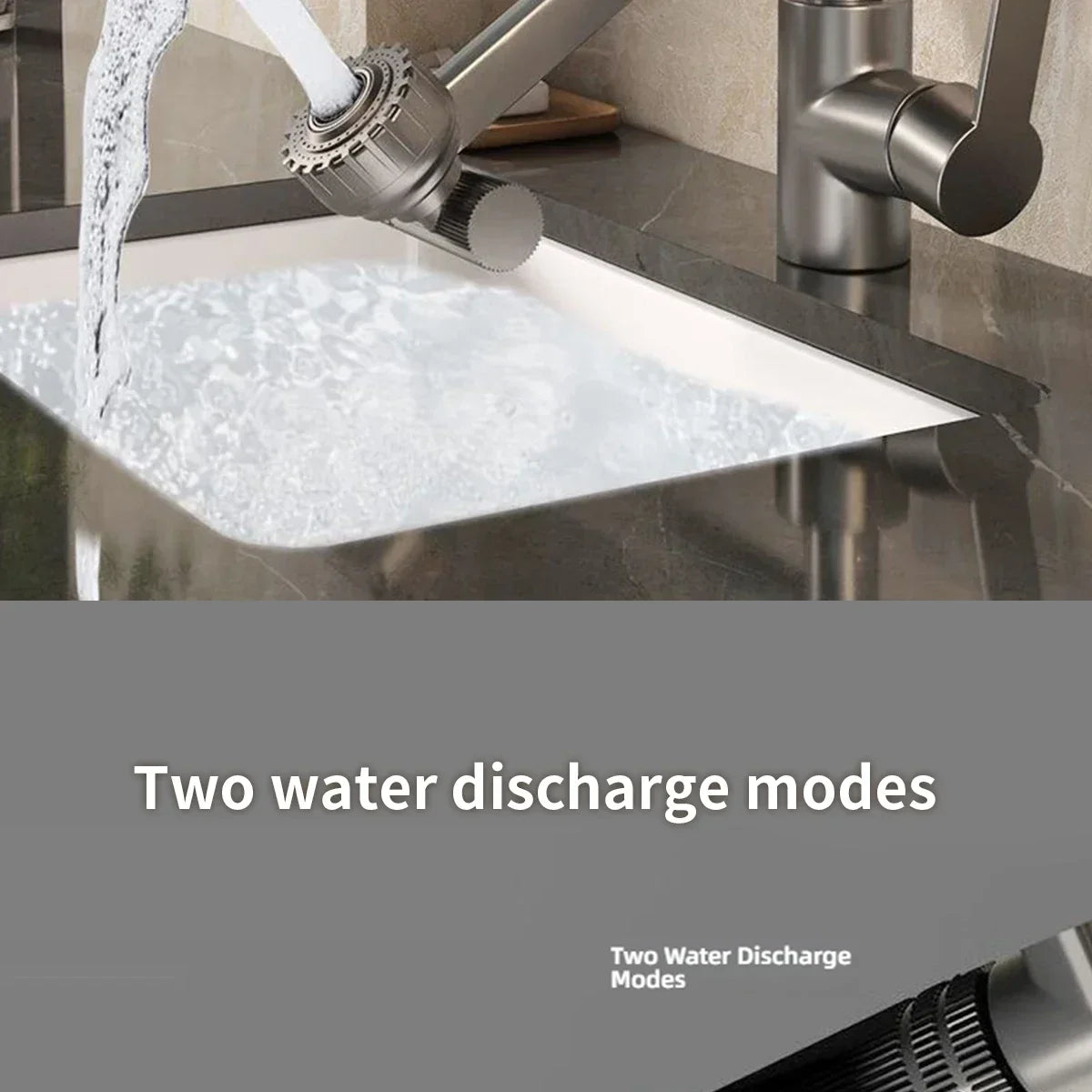 1080° Rotating Basin Faucet – Hot & Cold Multi-Function Booster Tap for Bathroom & Kitchen Use
