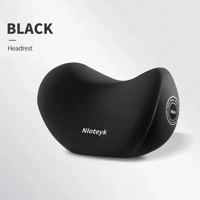 Universal Memory Foam Neck & Lumbar Support Cushion – Ergonomic Car Seat Pillow for Comfort & Posture