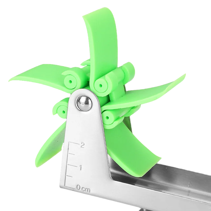 Stainless Steel Watermelon Slicer with Windmill Blade – Easy Fruit Cutter & Salad Tool for Kitchen