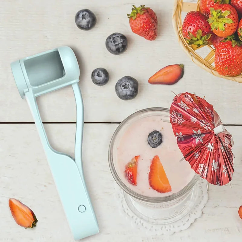 Toddler-Friendly Tomato and Grape Slicer Cutter – Cherry Fruit Salad Tool, Baby Kitchen Gadget for Easy Cutting