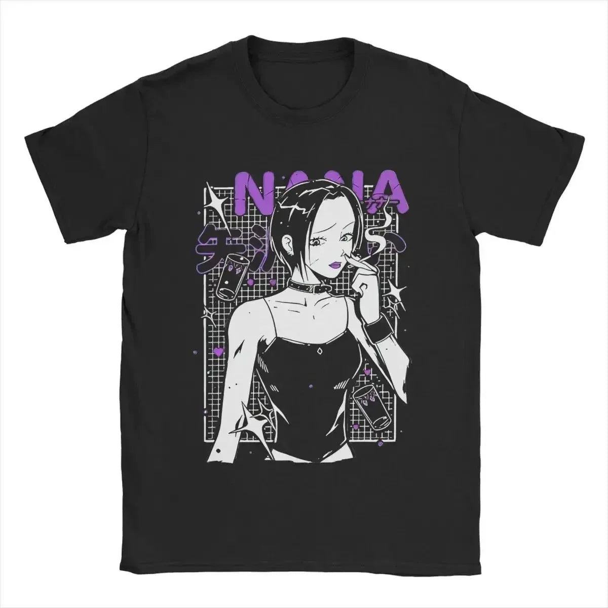 NANA Osaki Graphic T-Shirt – Unisex Harajuku Rock Punk Style Short Sleeve Tee for Casual Summer Streetwear