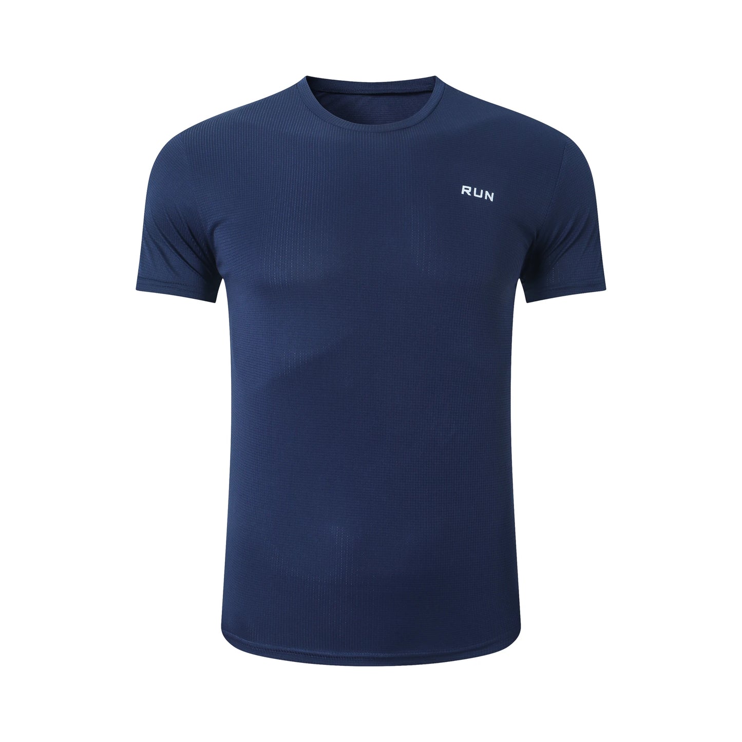 Men’s Summer Ice Silk Quick-Dry T-Shirt – Breathable High-Stretch Gym & Running Top