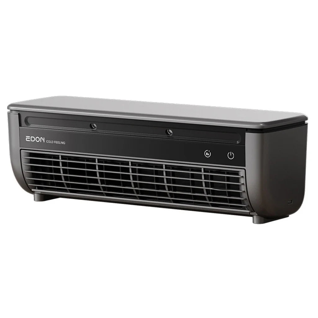 EDON E868 Wall-Mounted Leafless Air Cooling Fan – 20W Power, Quick Cooling, Easy Installation for Home & Kitchen