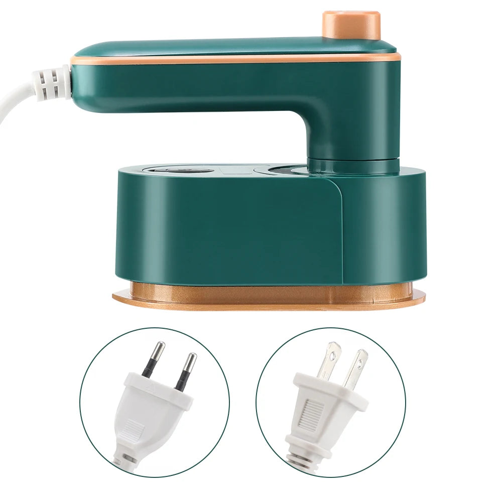 Compact Foldable Handheld Garment Steamer & Iron – Portable Steam & Dry Iron for Clothes, Ideal for Home and Travel