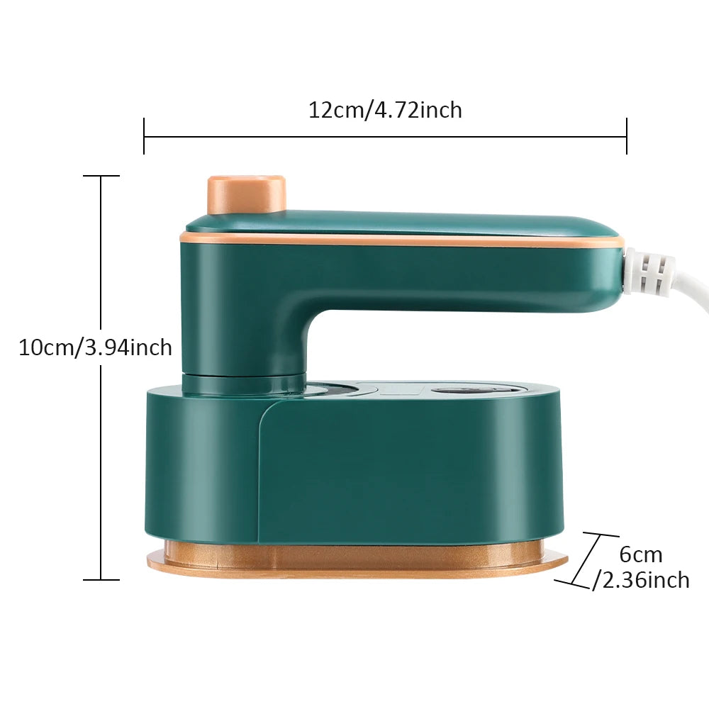 Compact Foldable Handheld Garment Steamer & Iron – Portable Steam & Dry Iron for Clothes, Ideal for Home and Travel