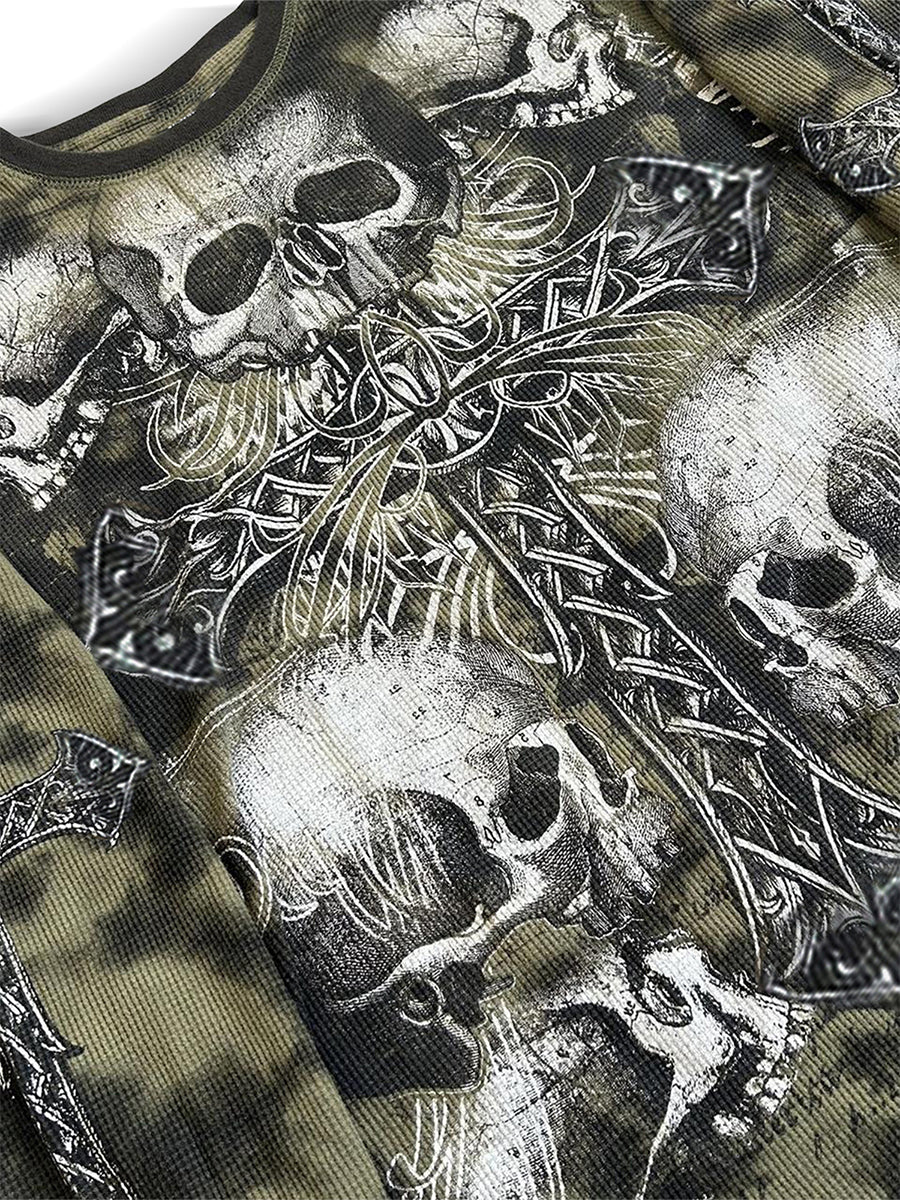  Women's Y2K Fairy Grunge Long Sleeve T-Shirt – Vintage Gothic Punk Graphic Tee for Casual Streetwear